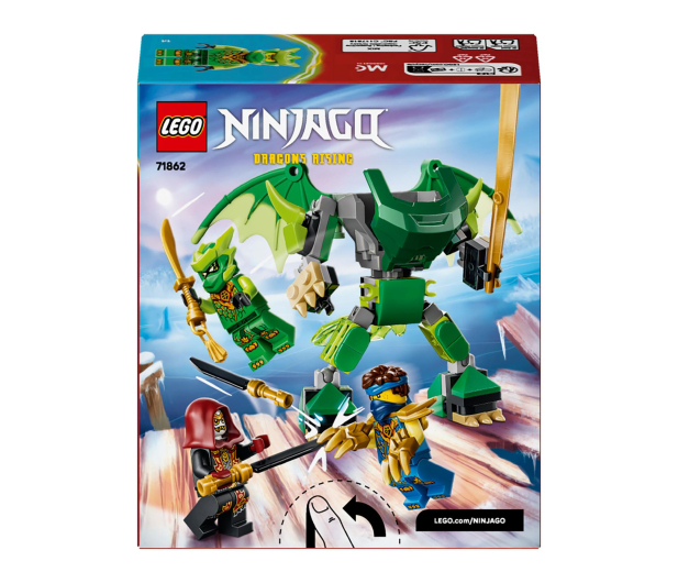 LEGO NINJAGO 71862 Smoczy Mech Lloyda — zestaw bitewny - 1529823 - zdjęcie 9